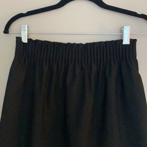 J Crew Black Sidewalk Skirt with pockets NWOT - Picture 3 of 3